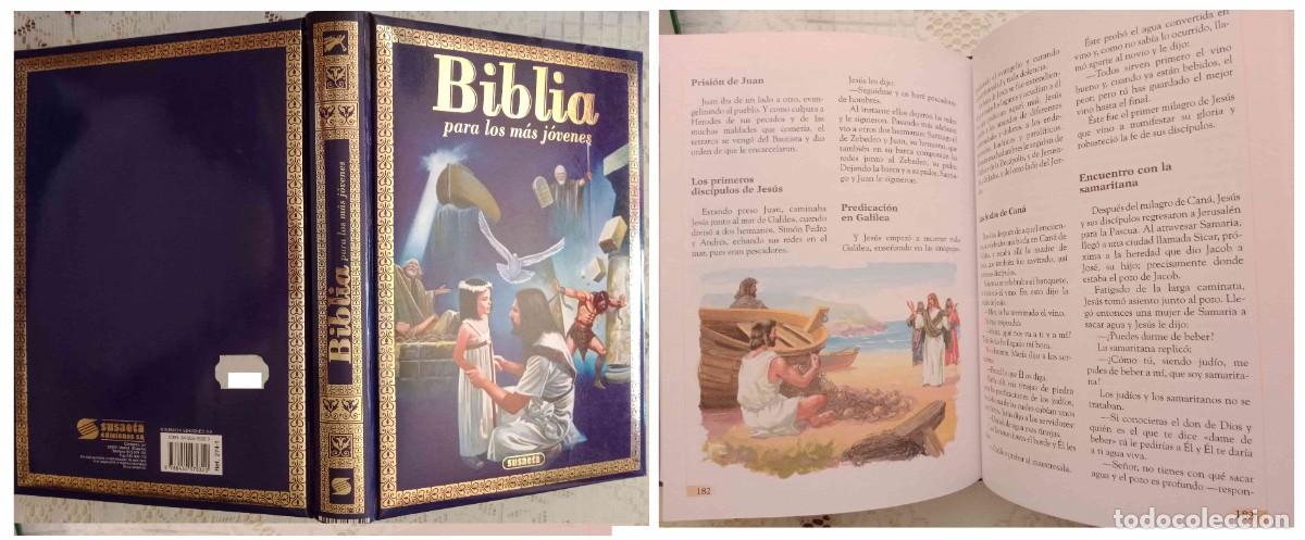 Libros de segunda mano: BIBLIA Y 3 LIBROS DE RELIGI&Oacute;N
