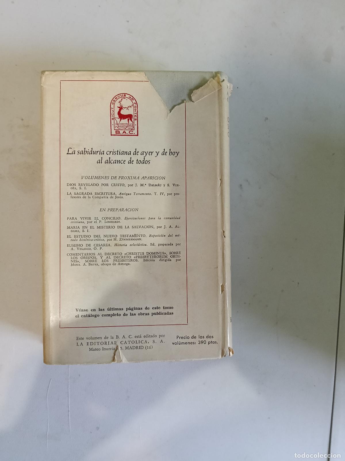 Libros de segunda mano: CODIGO DE DERECHO CANONICO Y LEGISLACION COMPLEMENTARIA I N&ordm; 7A - Foto 3