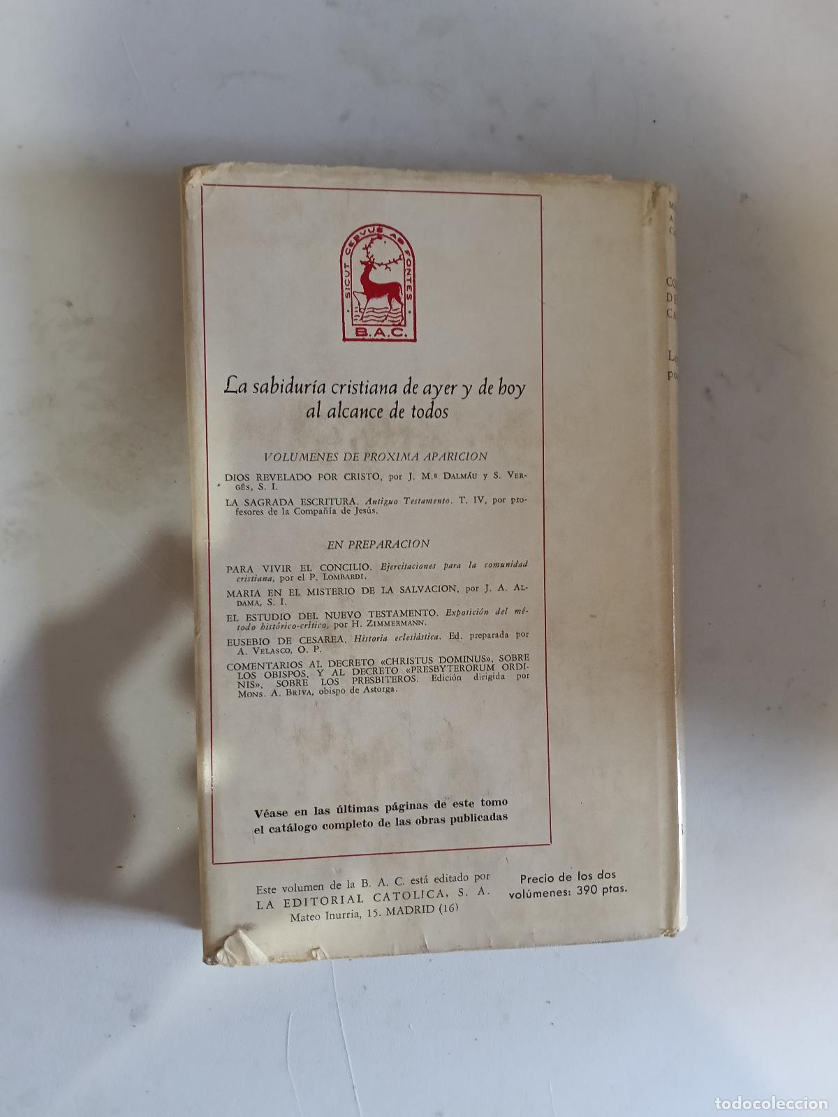Libros de segunda mano: CODIGO DE DERECHO CANONICO Y LEGISLACION COMPLEMENTARIA II N&ordm; 7B - Foto 3