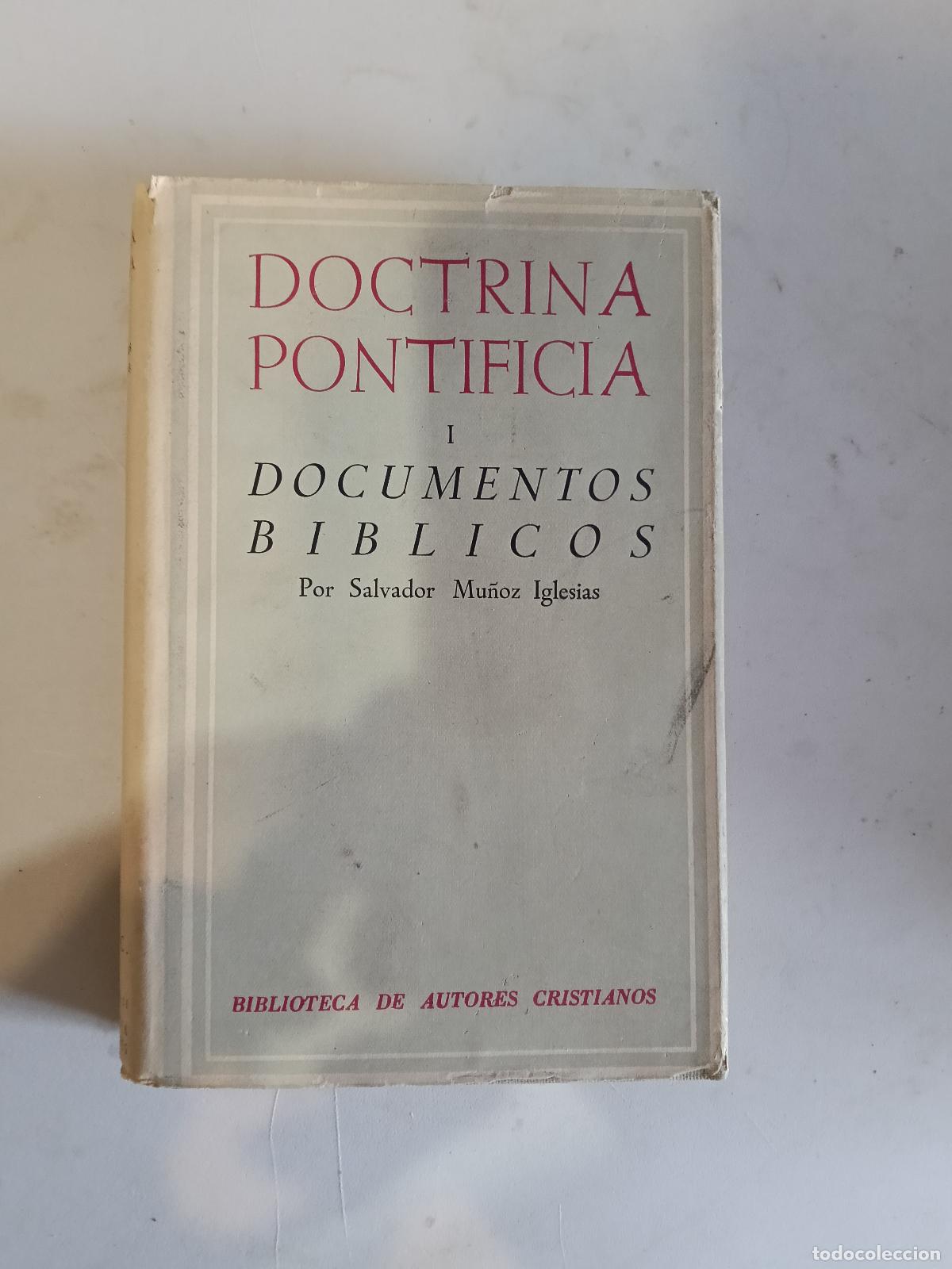 Libros de segunda mano: Doctrina Pontificia I. Docuementos b&iacute;blicos - Varios Autores N&ordm; 136