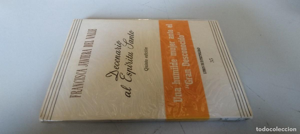 Libros de segunda mano: DECENARIO AL ESPIRITU SANTO / FRANCICA JAVIERA DEL VALLE / EVA 214 / RIALP