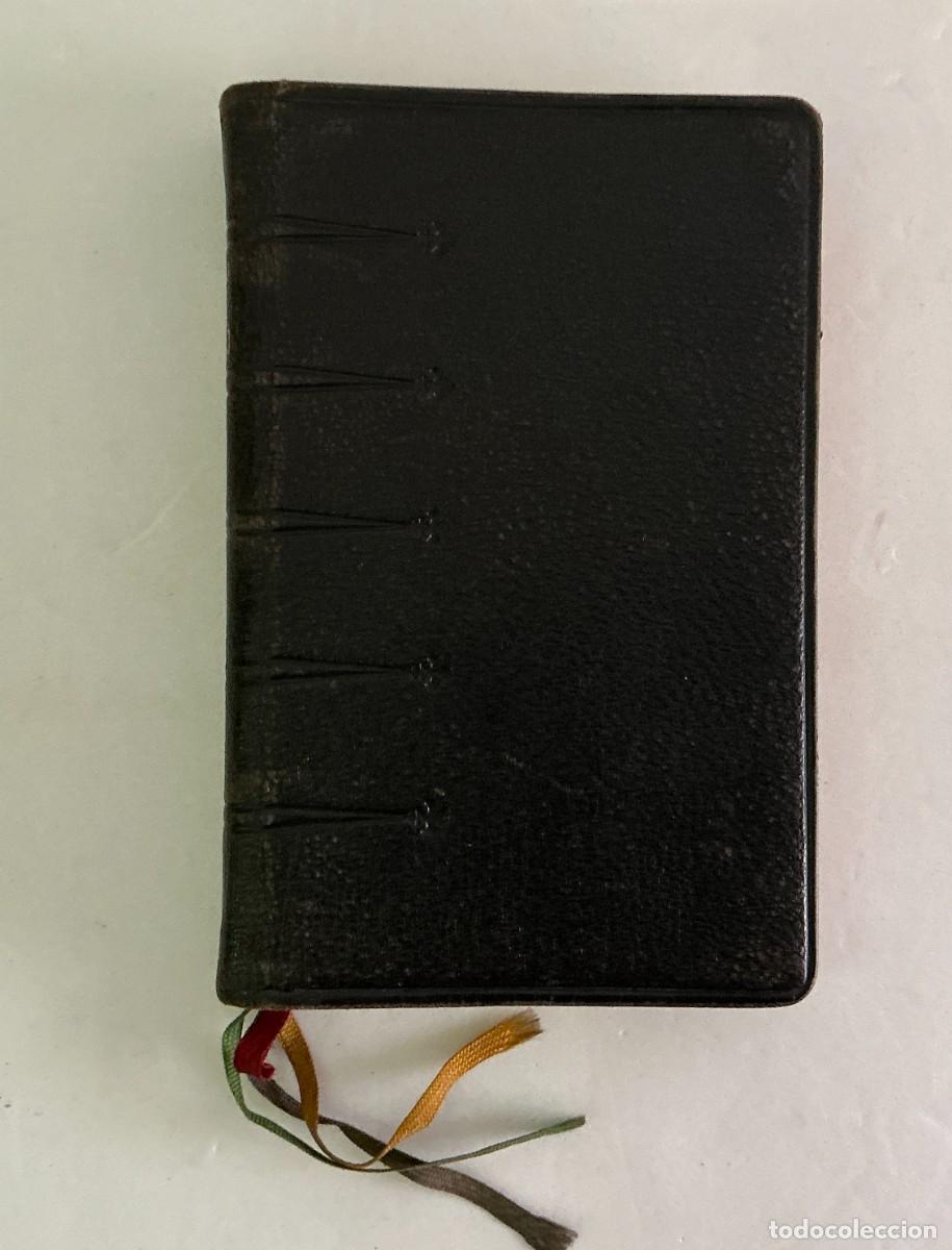 Libros de segunda mano: Antiguo Misal Romano 1955 P. Mart&iacute;nez de Anto&ntilde;ana - Ed. Coculsa Madrid Papel Biblia Cortes Dorados