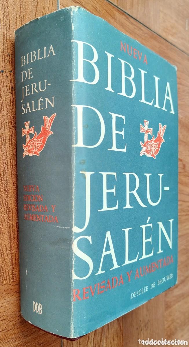 Libros de segunda mano: Nueva Biblia de Jerusal&eacute;n. Revisada y Aumentada. Descle&eacute; de Brouwer - VV. AA.
