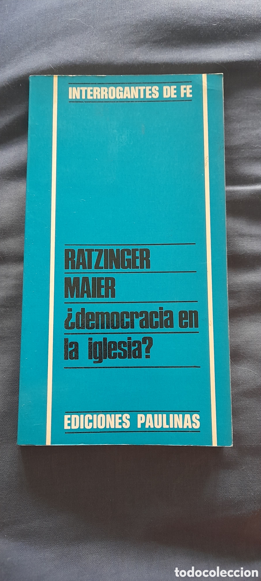 Libros de segunda mano: Democracia en la iglesia? Ratzinger Maier