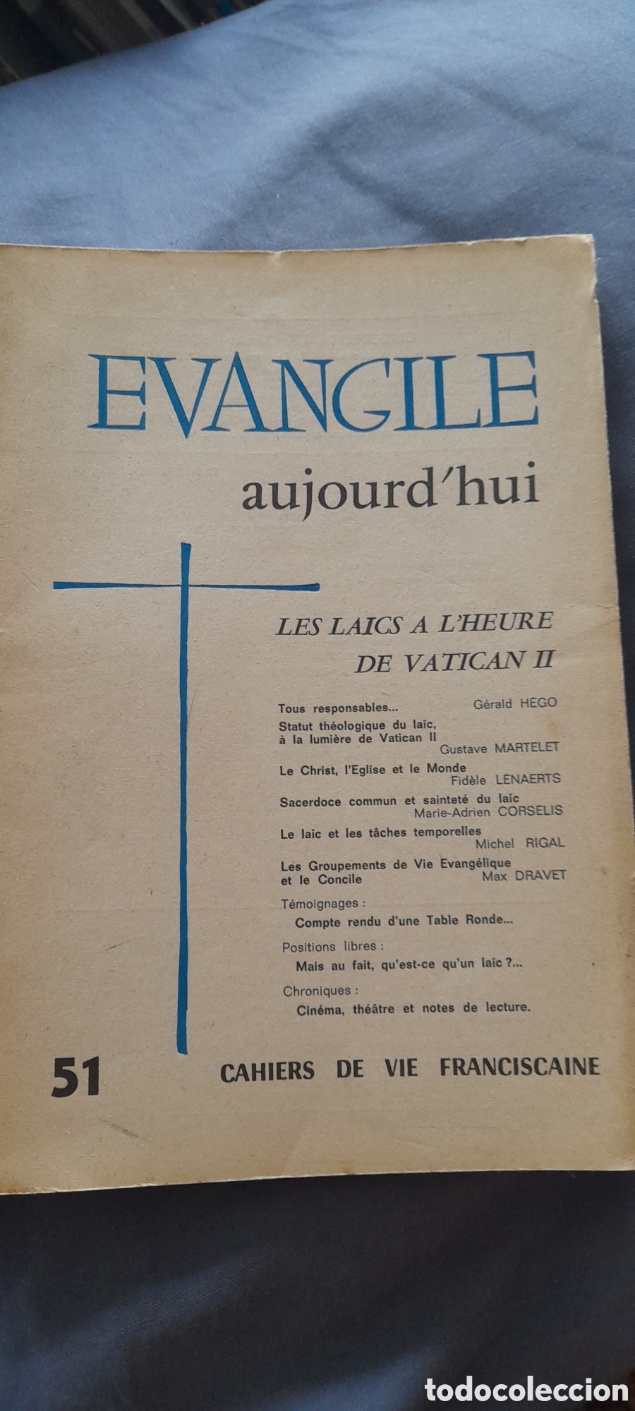Libros de segunda mano: Evangile aujourd hui