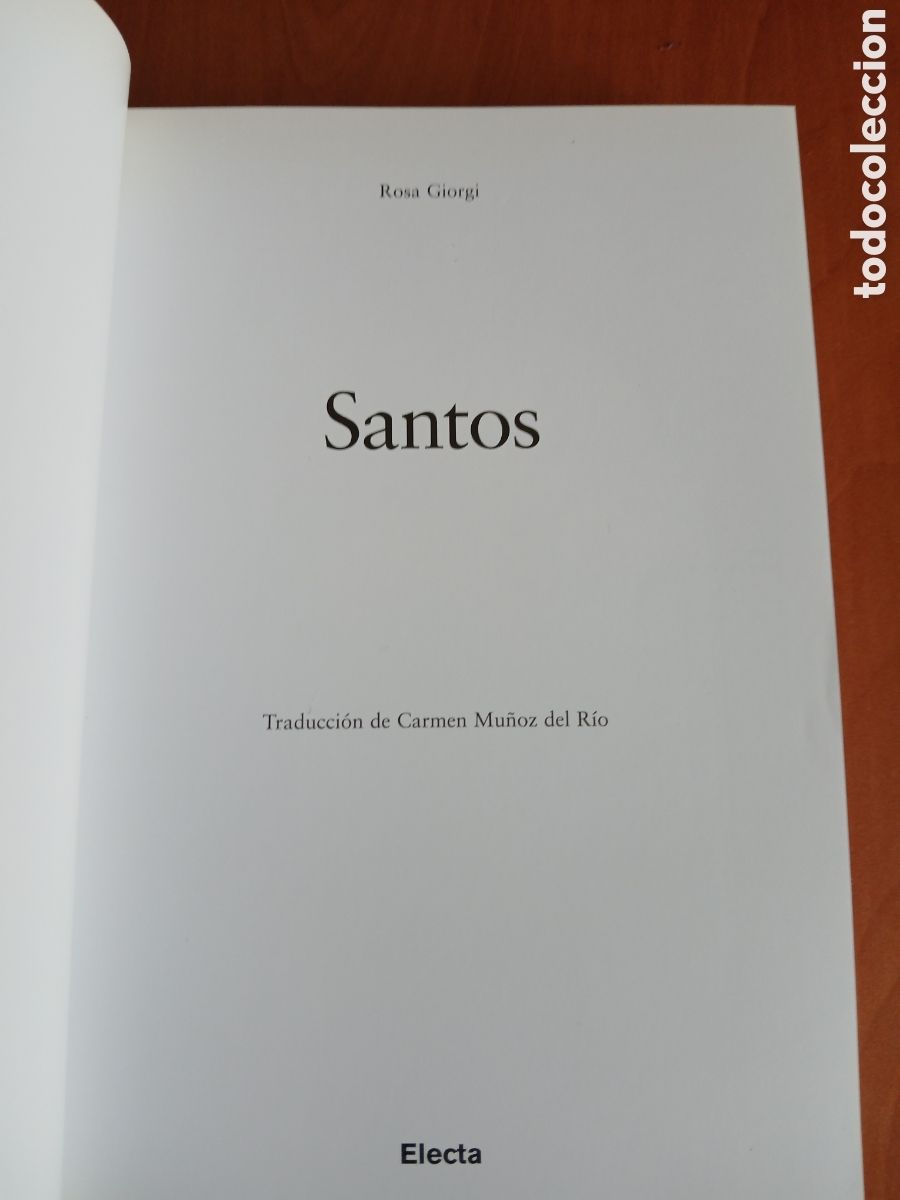Libros de segunda mano: Santos. Rosa Giorgi. - Foto 3