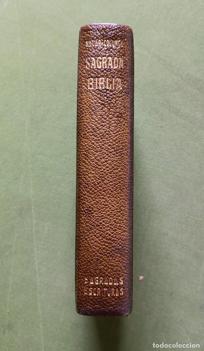 Libros de segunda mano: SAGRADA B&Iacute;BLIA. VERSI&Oacute;N DIRECTA DE LAS LENGUAS ORIGINALES - NACAR / COLUNGA - B.A.C. - 1963