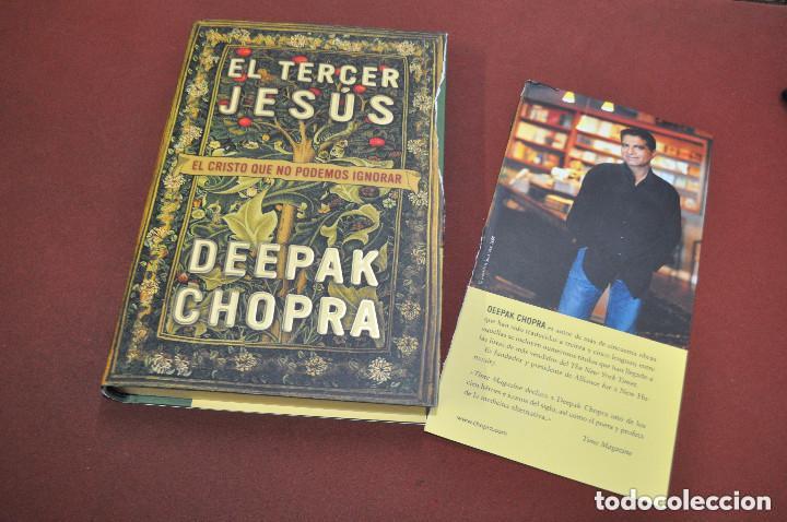 Libros de segunda mano: El tercer Jes&uacute;s - Deepak Chopra - tapa dura 1&ordf; edici&oacute;n 2008 - GRIJALBO - RE13