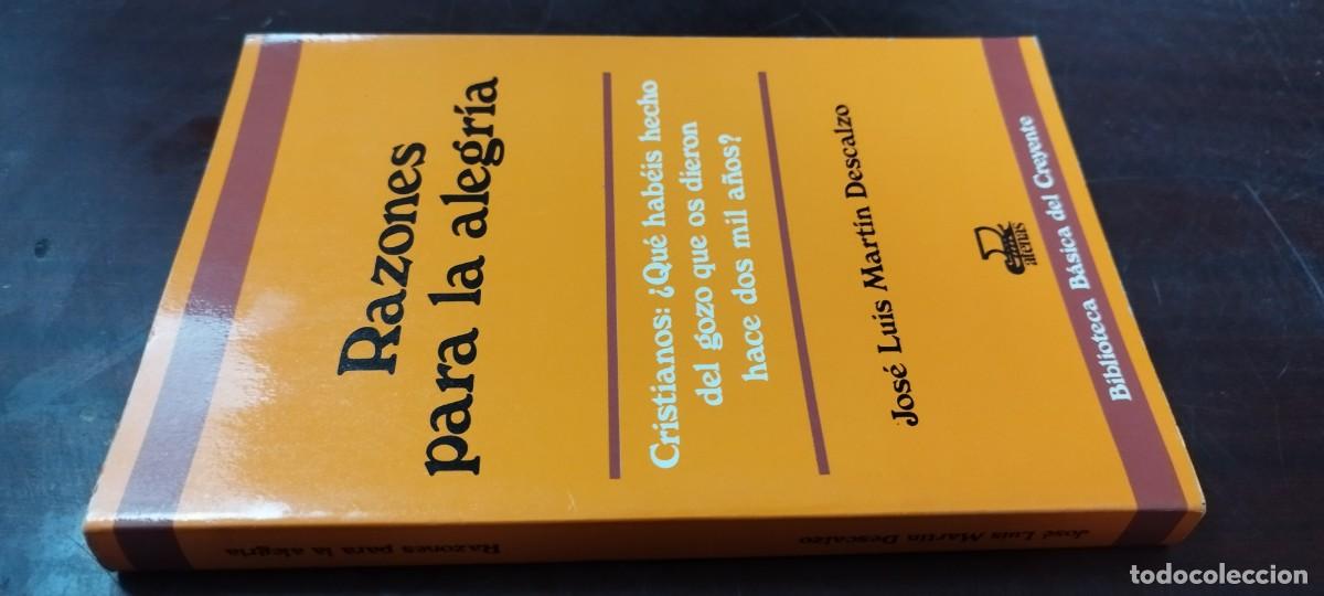 Libros de segunda mano: RAZONES PARA LA ALEGRIA / JOSE LUIS MARTIN DESCALZO / PU-NEVR-4 / ATENAS