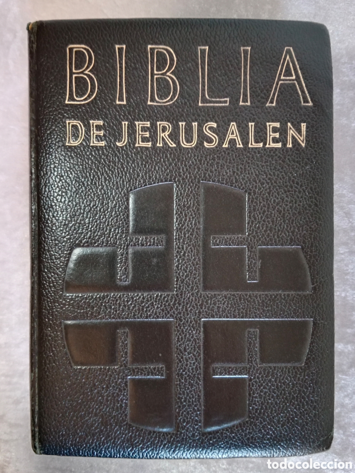 Libros de segunda mano: BIBLIA DE JERUSAL&Eacute;N, DESCL&Eacute;E DE BROUWER , 1966-1967, PIEL