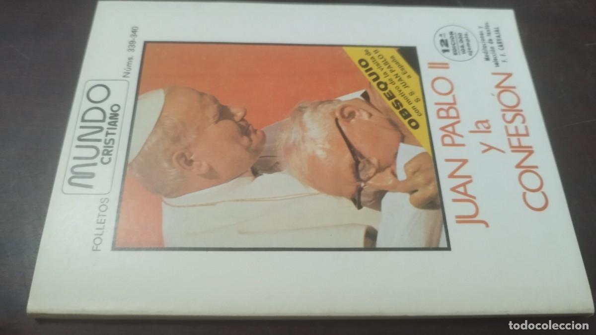 Libros de segunda mano: MUNDO CRISTIANO /JUAN PABLO II Y LA CONFESION / Z600
