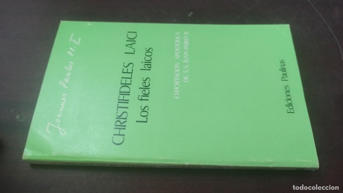 Libros de segunda mano: CHRISTIFIDELES LAICI LOS FIELES LAICOS / JOANNES PAULUS / Z603 /