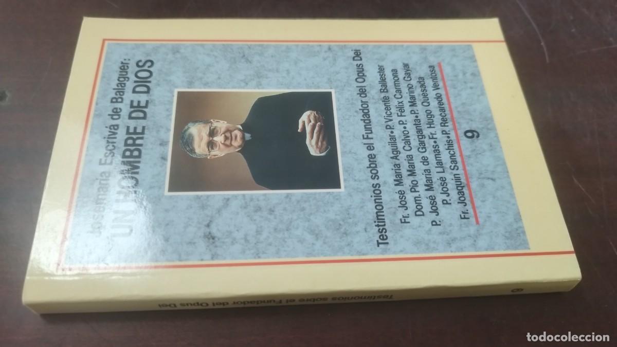 Libros de segunda mano: UN HOMBRE DE DIOS 9 / JOSEMARIA ESCRIVA DE BALAGUER / Z603