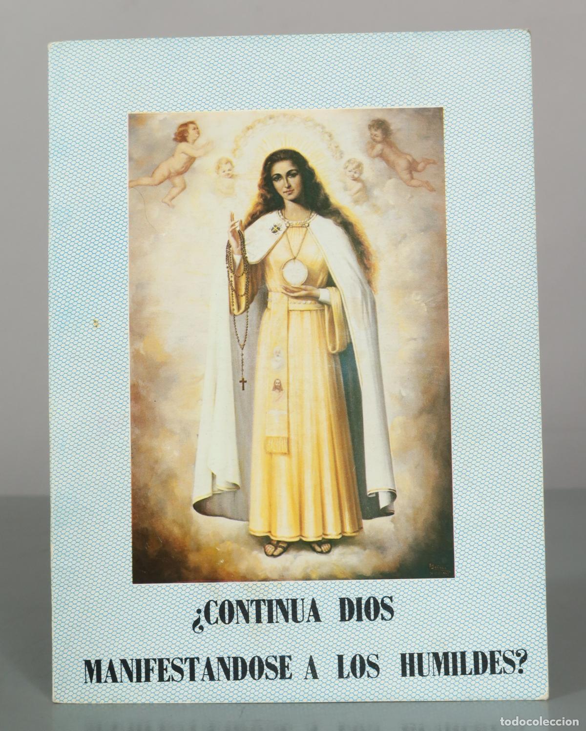 Libros de segunda mano: &iquest;Contin&uacute;a Dios manifest&aacute;ndose a los humildes? - Editorial Pur&iacute;sima Concepci&oacute;n. EL ESCORIAL