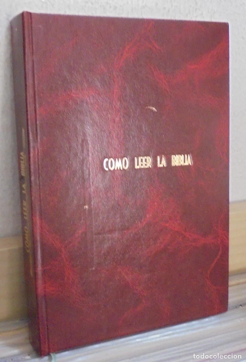 Libros de segunda mano: C&oacute;mo leer la Biblia (lecci&oacute;n 1&ordf; a la 14&ordm;, incluye mapas biblicos)