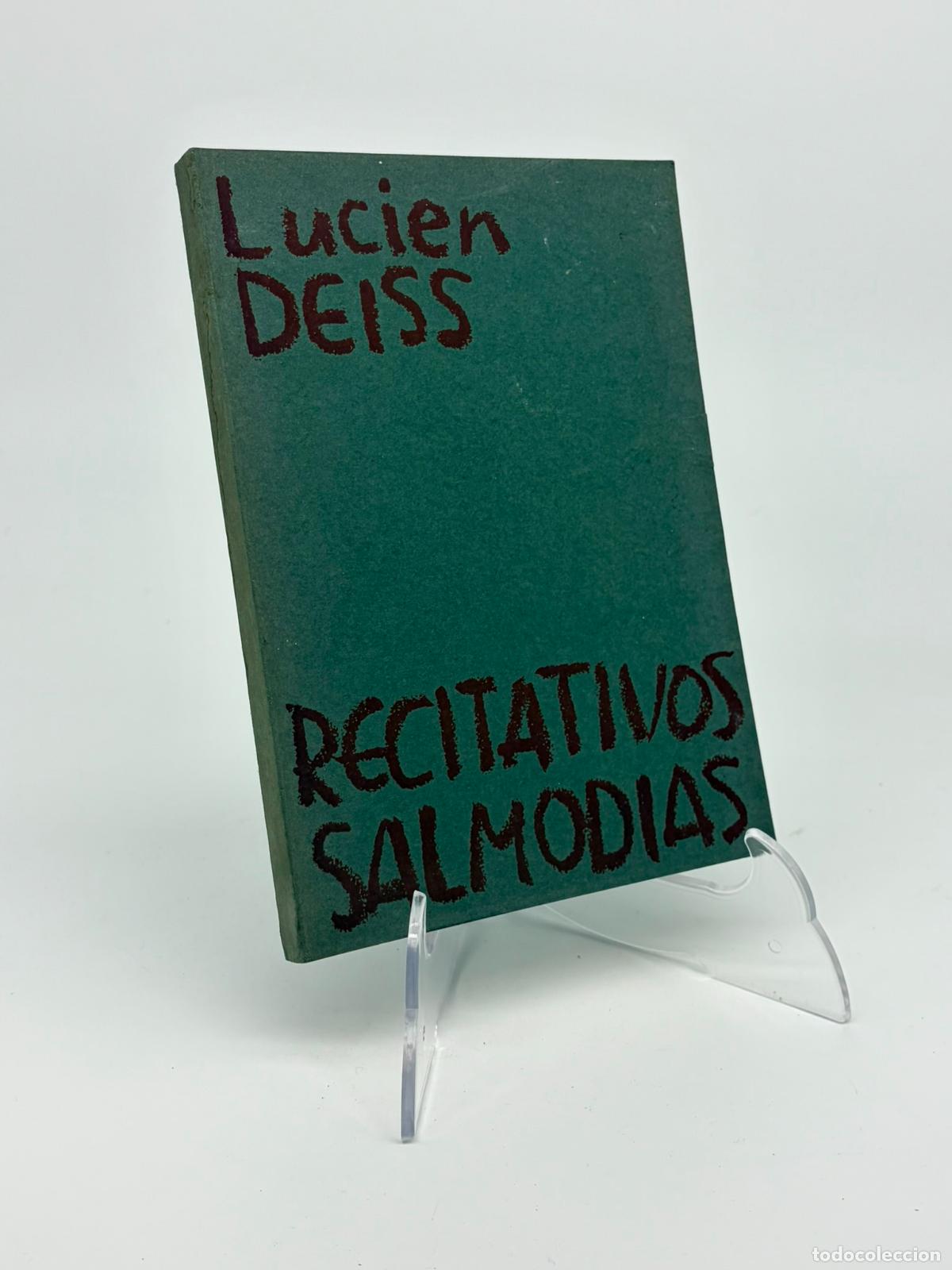 Libros de segunda mano: RECITATIVOS Y SALMODIAS PARA LA PROCLAMACI&Oacute;N DE LA PALABRA DE DIOS - P. LUCIEN DEISS