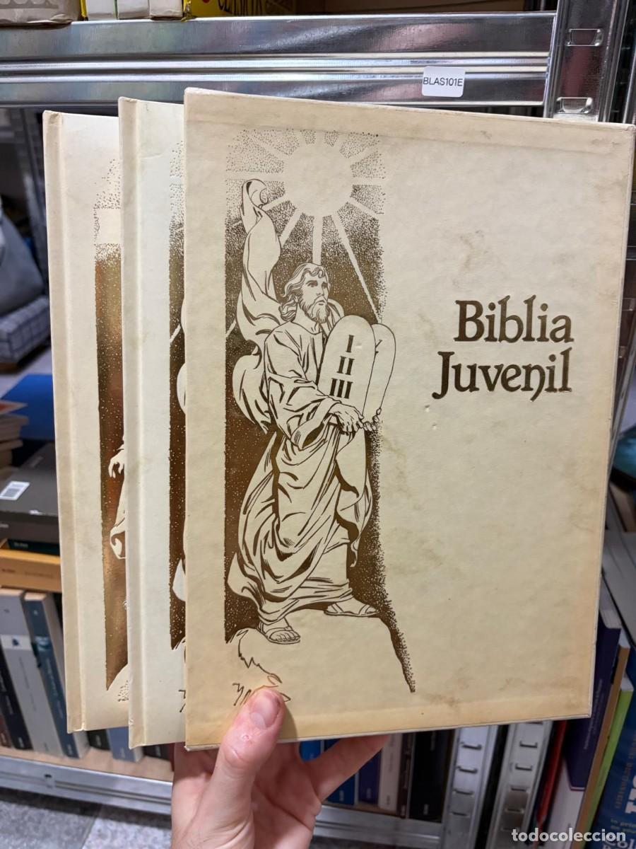 Libros de segunda mano: BLAS101E Biblia Juvenil , 2 TOMOS EN ESTUCHE