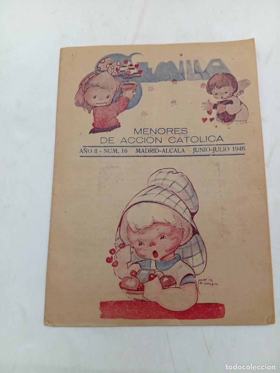 Libros de segunda mano: FAMILIA. MENORES DE ACCION CATOLICA. N&ordm; 16. JUNIO-JULIO 1946. DISCUSIONES VERANIEGAS. SACERDOCIO.