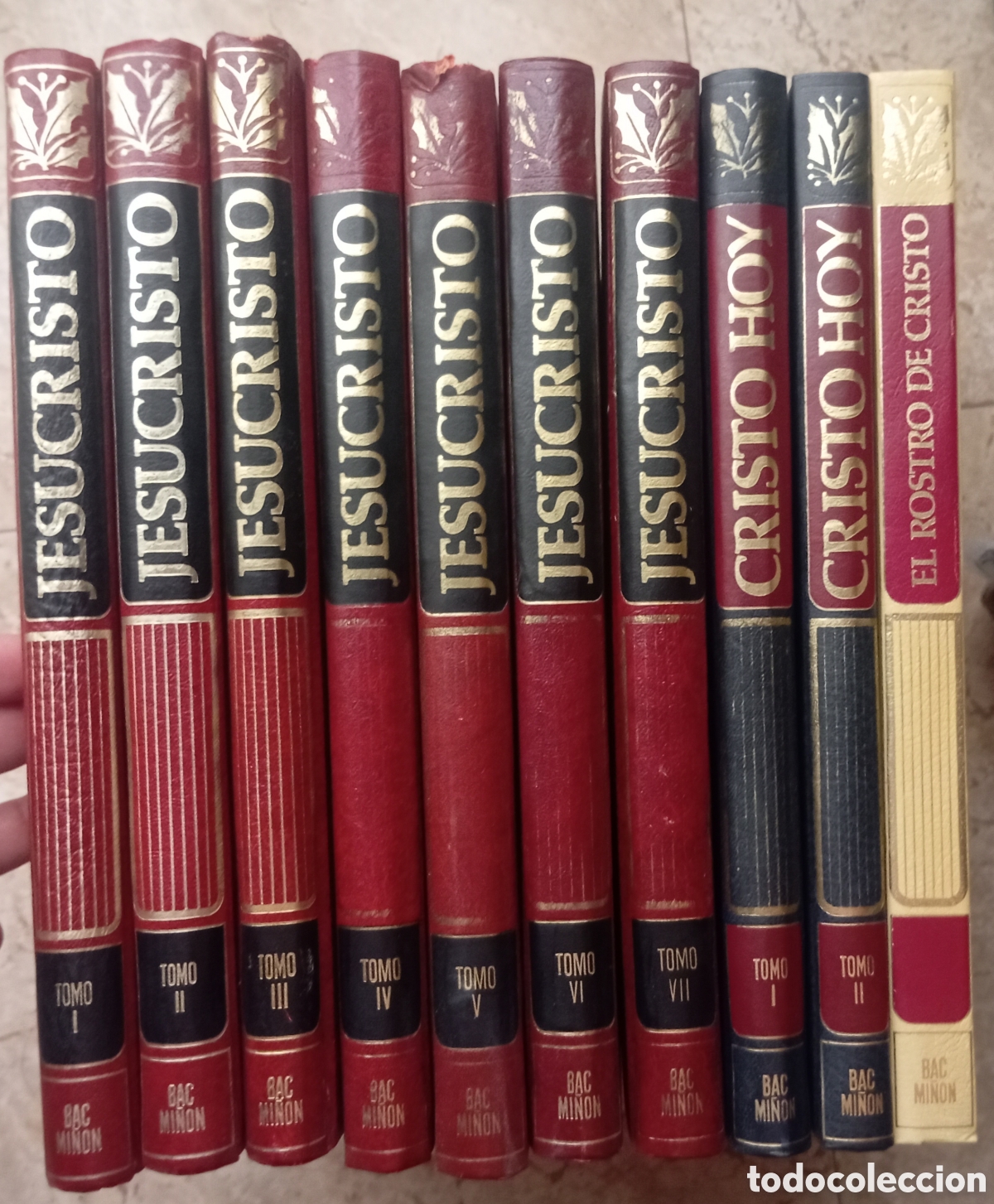 Libros de segunda mano: ENCICLOPEDIA BAC MI&Ntilde;ON JESUCRISTO 7 TOMOS + 2 T CRISTO HOY + 1 T EL ROSTRO DE CRISTO