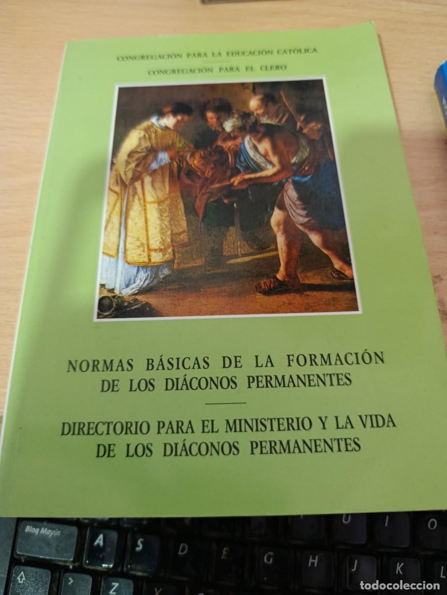 Libros de segunda mano: NORMAS BASICAS DE LA FORMACI&Oacute;N DE LOS DIACONOS PERMANENTES. EST32B4