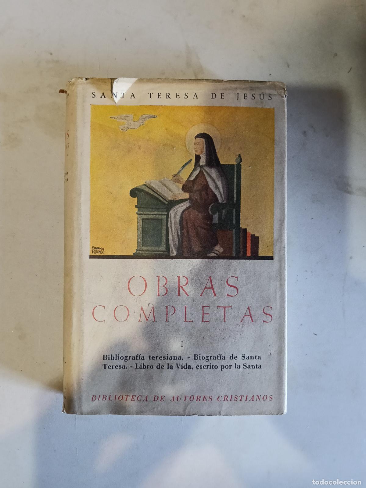 Libros de segunda mano: OBRAS COMPLETAS I. SANTA TERESA DE JESUS. Introduccion y biografia. BAC