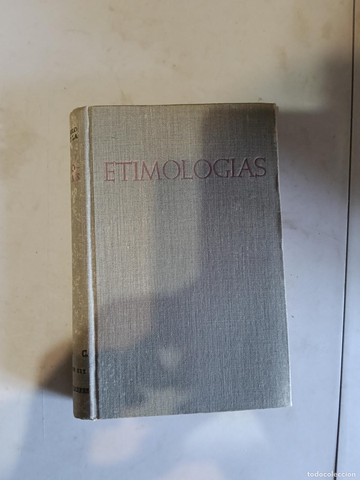 Libros de segunda mano: ETIMOLOGIAS San Isidoro de Sevilla Ed. Biblioteca de Autores Cristianos BAC 1951 BUEN ESTADO