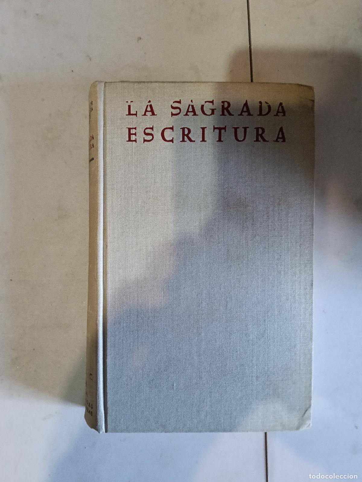 Libros de segunda mano: Sagrada Escritura. Tomo IV. Texto y comentarios por profesores Compa&ntilde;&iacute;a de Jes&uacute;s. 1969