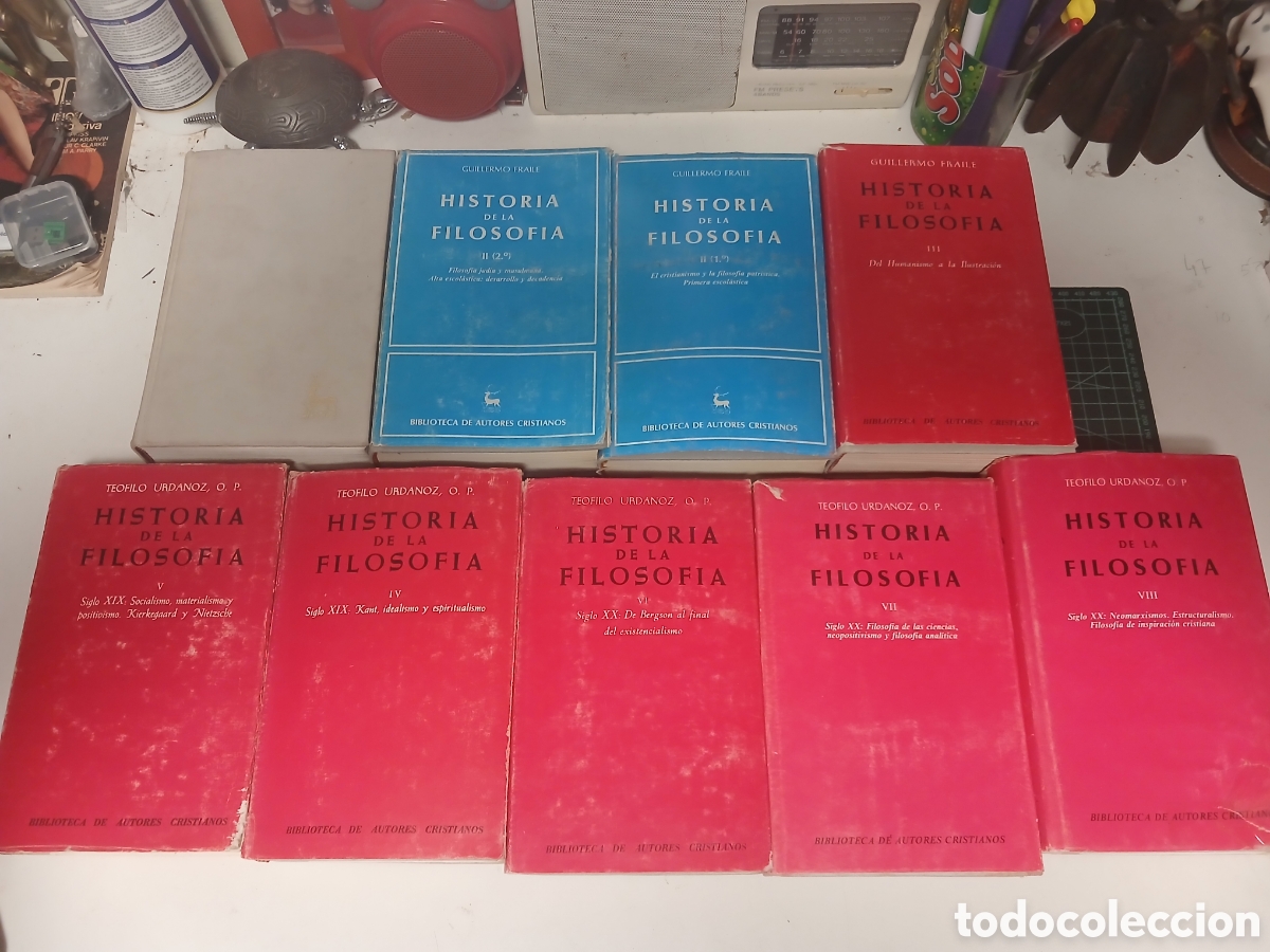 Libros de segunda mano: Obra completa Historia de la Filosofia,Biblioteca Autores Cristianos