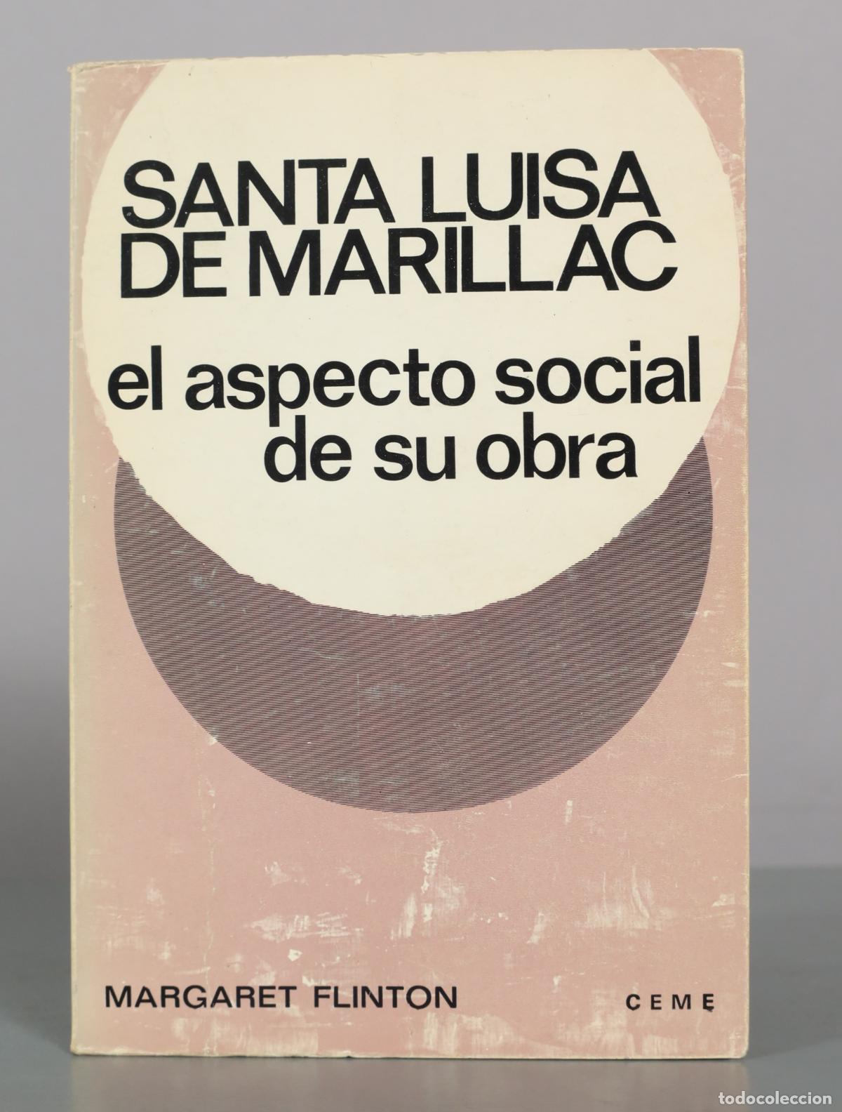 Libros de segunda mano: Santa Luisa de Marillac: el aspecto social de su obra - Margaret Flinton - CEME