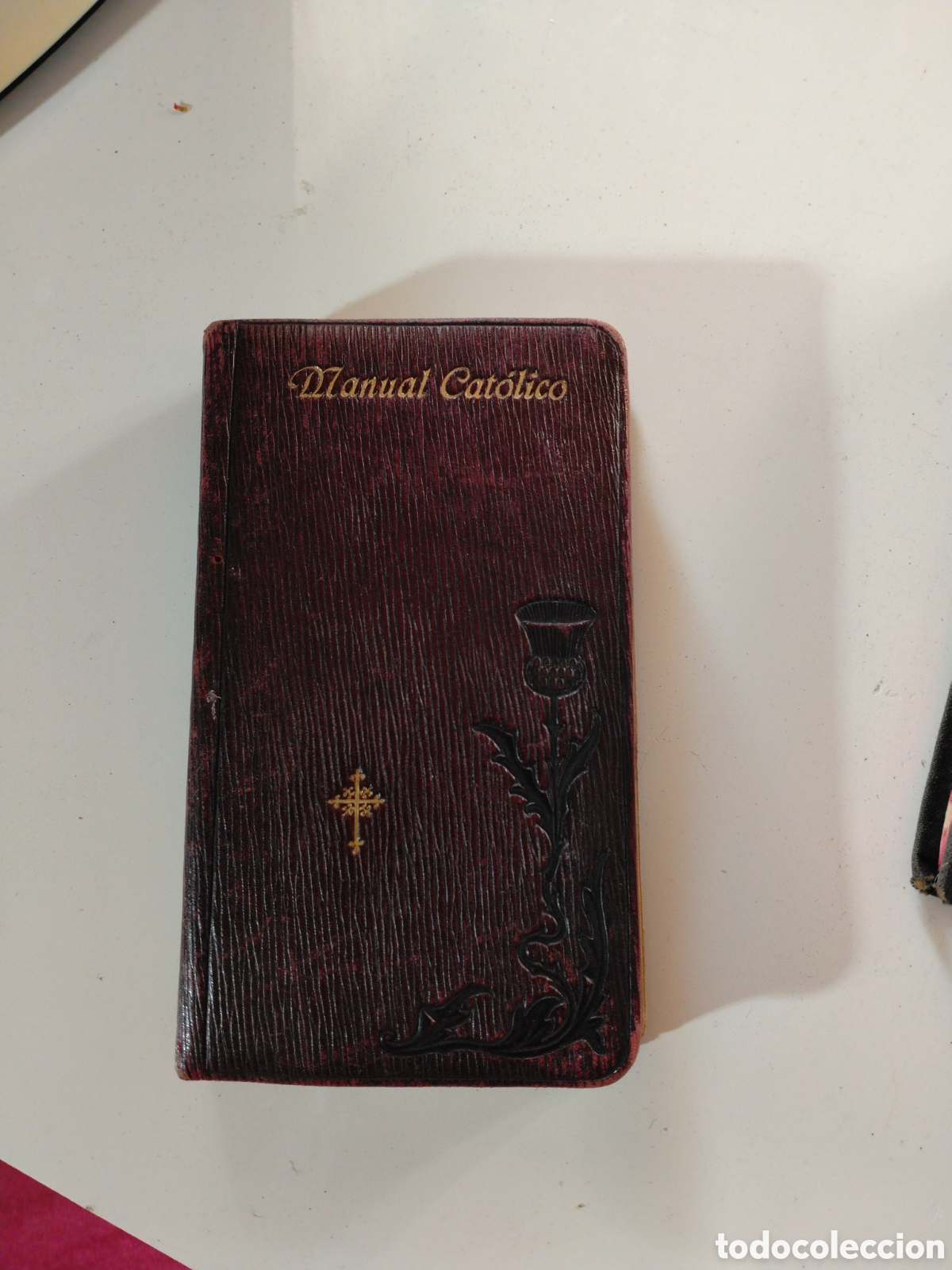 Libros de segunda mano: MANUAL CAT&Oacute;LICO - DEVOCIONARIO - P. EL&Iacute;AS REYERO - SATURNINO CALLEJA.