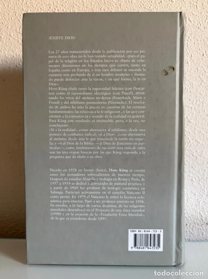 Libros de segunda mano: K&uuml;ng, Hans: &iquest;Existe Dios? - Foto 3