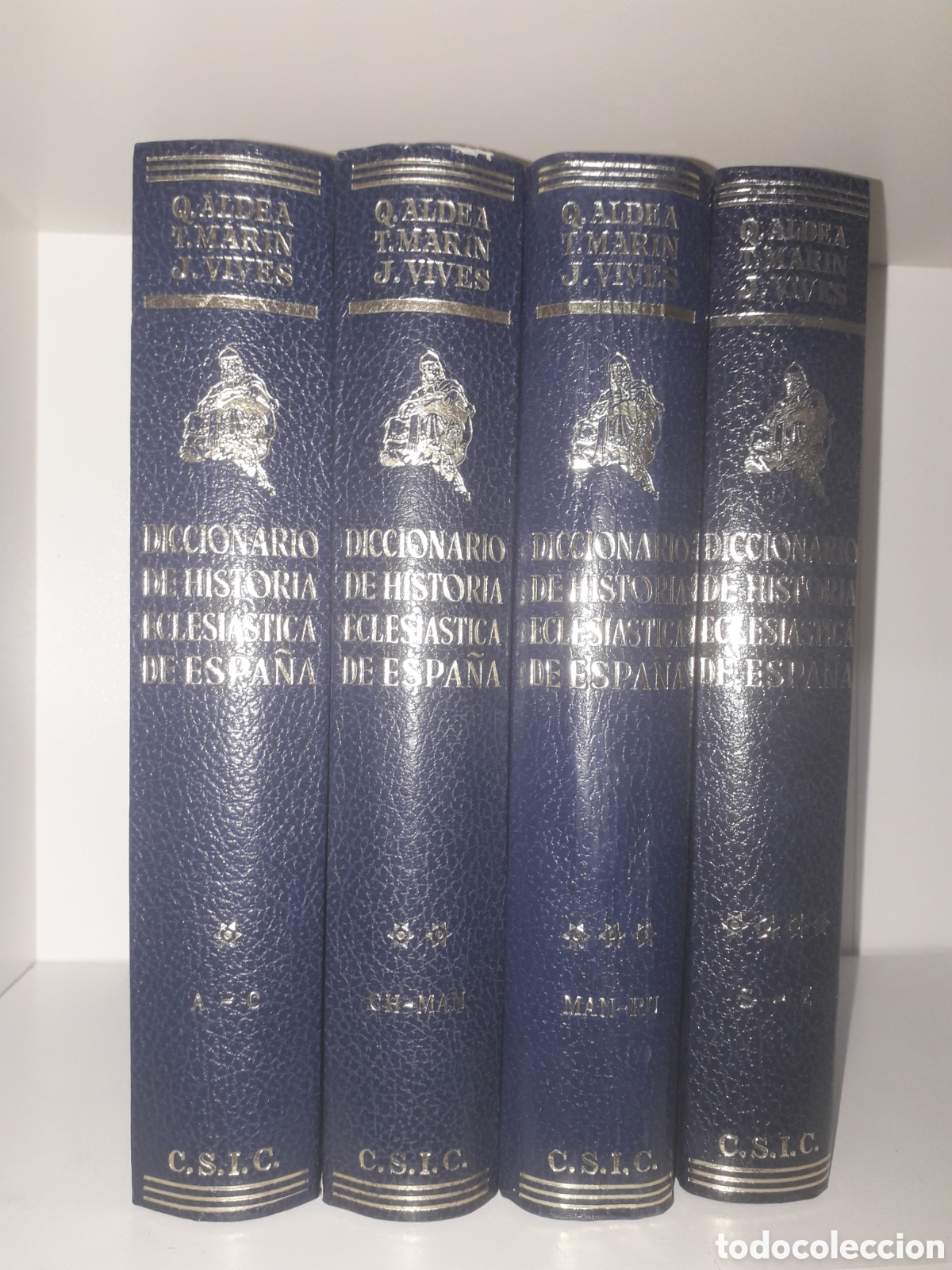Libros de segunda mano: DICCIONARIO DE HISTORIA ECLESIASTICA DE ESPA&Ntilde;A .Q. ALDEA .T.MARIN .J.VIVES