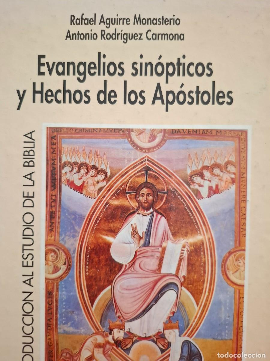 Libros de segunda mano: Evangelios sin&oacute;pticos y hechos de los Ap&oacute;stoles Rafael Aguirre Monasterio Antonio Rodr&iacute;guez Carmona