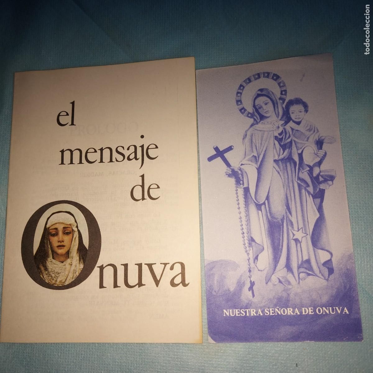 Libros de segunda mano: El mensaje de Onuva - A&Ntilde;O 1974