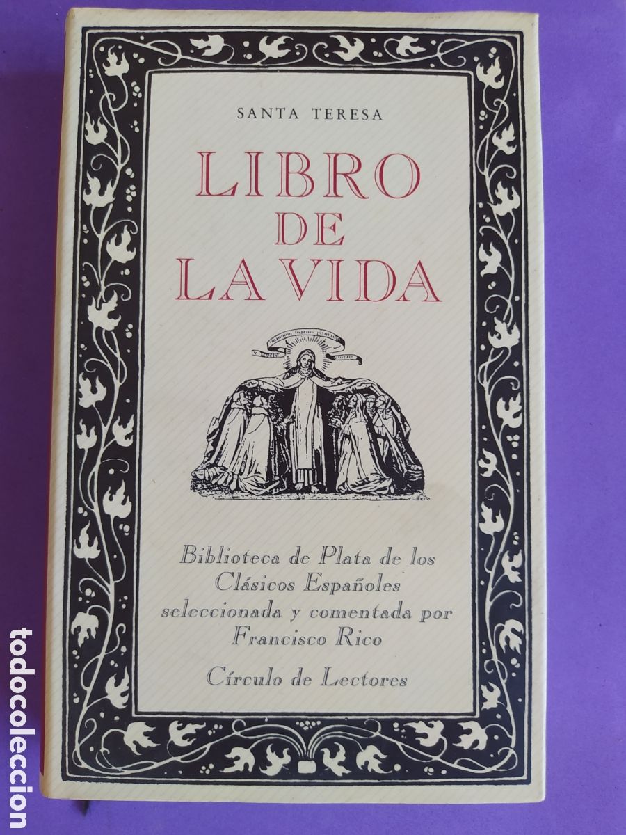 Libros de segunda mano: El libro de la vida de Santa Teresa,tapa dura