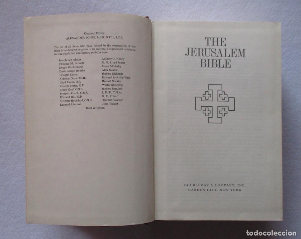Libros de segunda mano: THE JERUSALEM BIBLIE - Foto 4