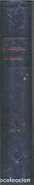 Libros de segunda mano: HOJA PARROQUIAL DEL OBISPADO DE SOLSONA A&Ntilde;OS 1948 1949 1950 1951 ENCUADERNADOS