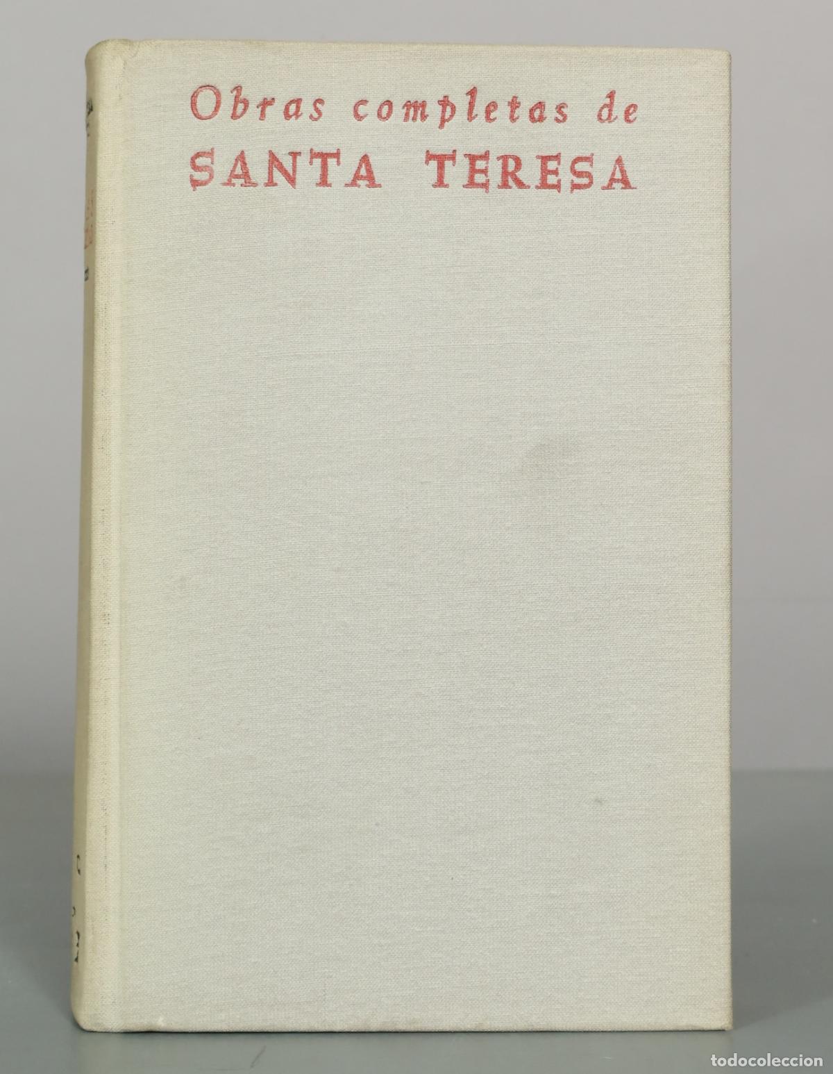 Libros de segunda mano: Obras completas - Santa Teresa de Jes&uacute;s - Biblioteca de Autores Cristianos