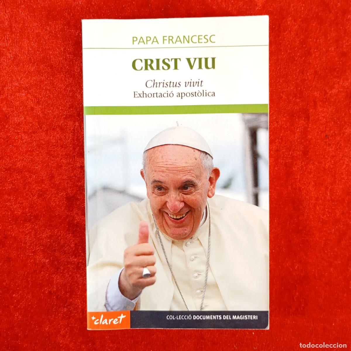 Libros de segunda mano: CRIST VIU - CHRISTUS VIVIT - EXHORTACI&Oacute; APOST&Ograve;LICA - PAPA FRANCESC - CLARET - 2019 / 4464