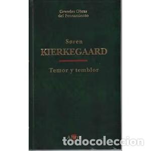 Libros de segunda mano: Temor y Temblor - S&oslash;ren Kierkegaard - Ediciones Altaya - Grandes Obras del Pensamiento