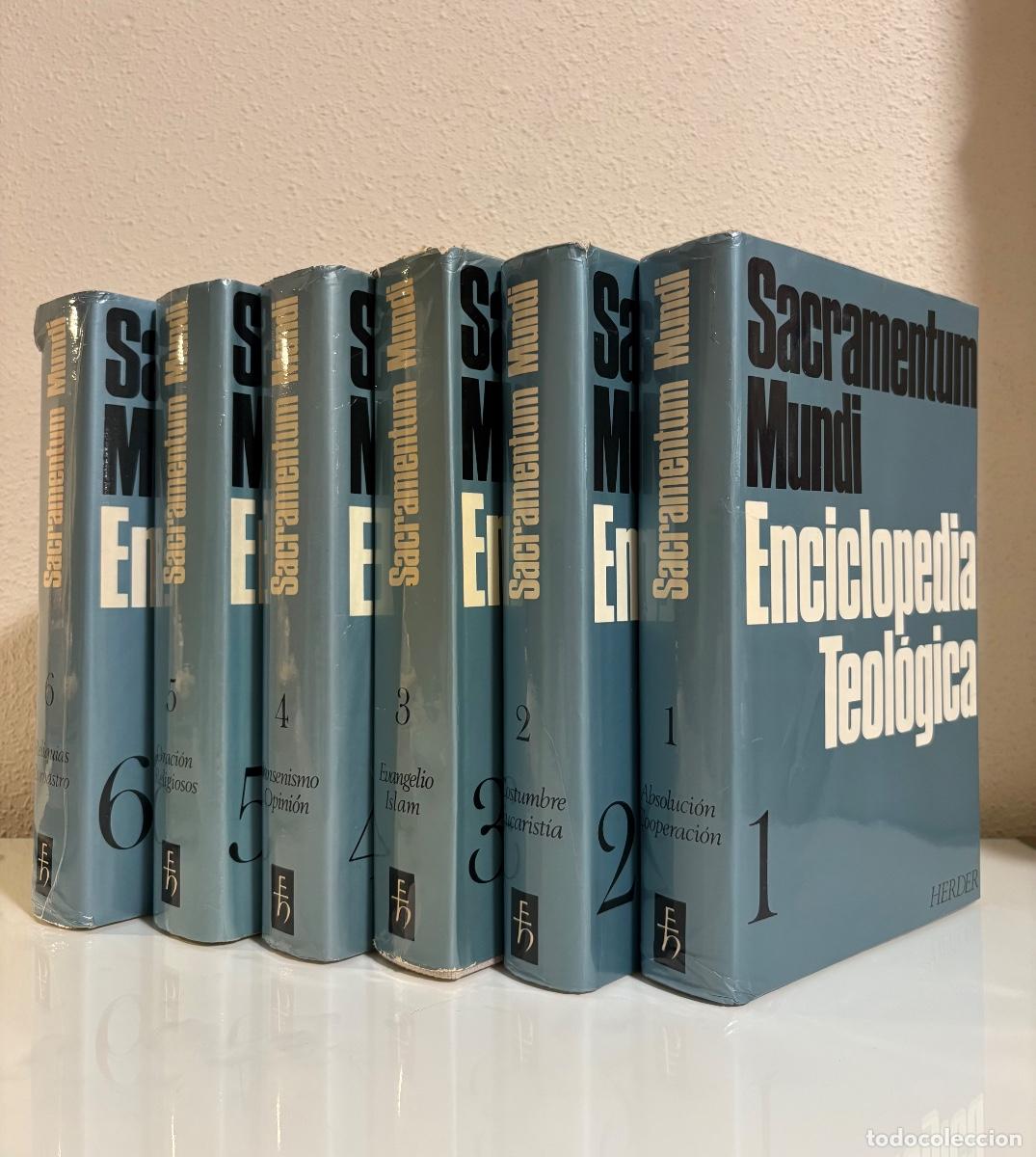 Libros de segunda mano: Sacramentum mundi. Enciclopedia teol&oacute;gica (6 vols.)