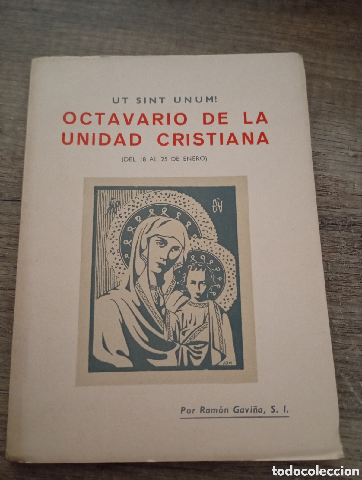 Libros de segunda mano: Octavario de la unidad cristiana (del 8 al 25 enero)