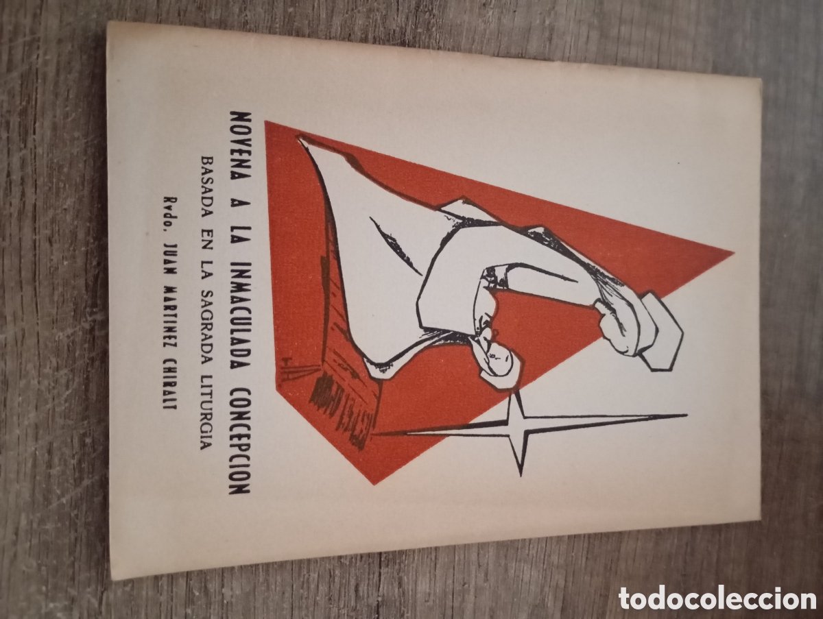 Libros de segunda mano: Novena a la inmaculada concepci&oacute;n. Basada en la sagrada liturgia 1963