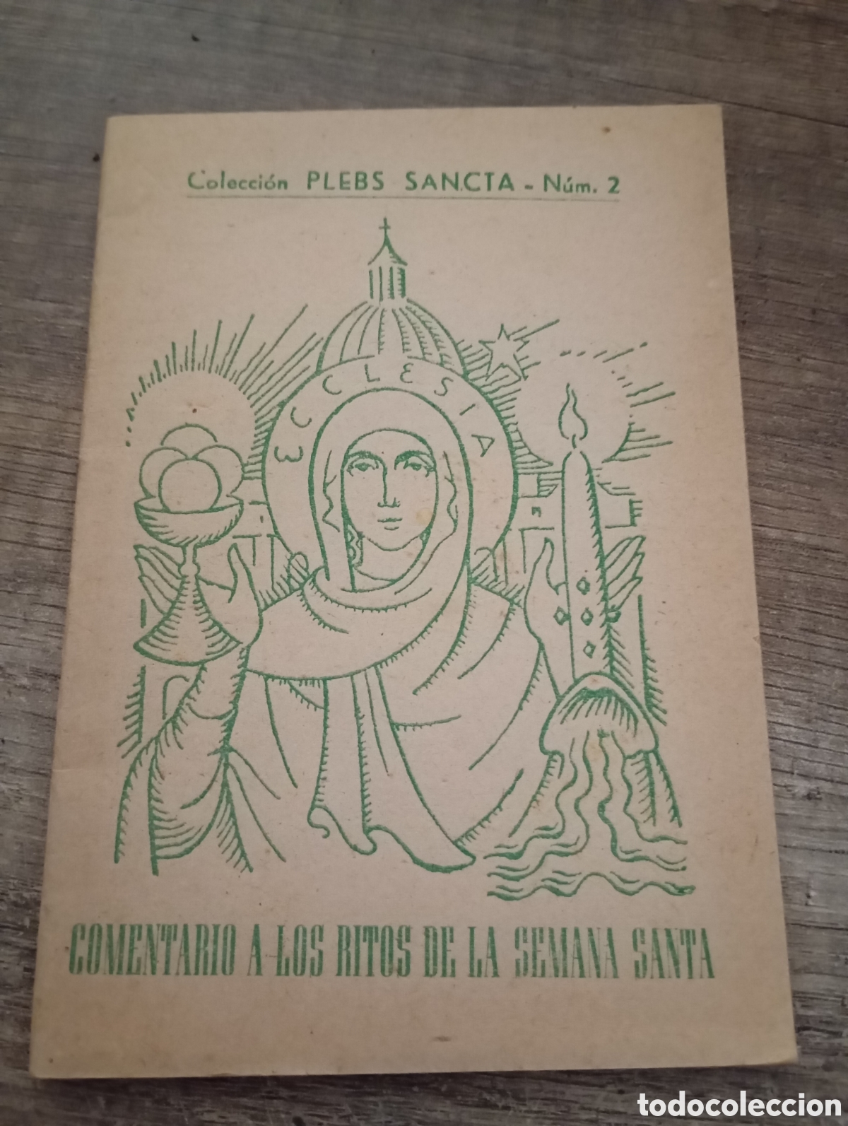 Libros de segunda mano: Comentario a los ritos de la semana santa