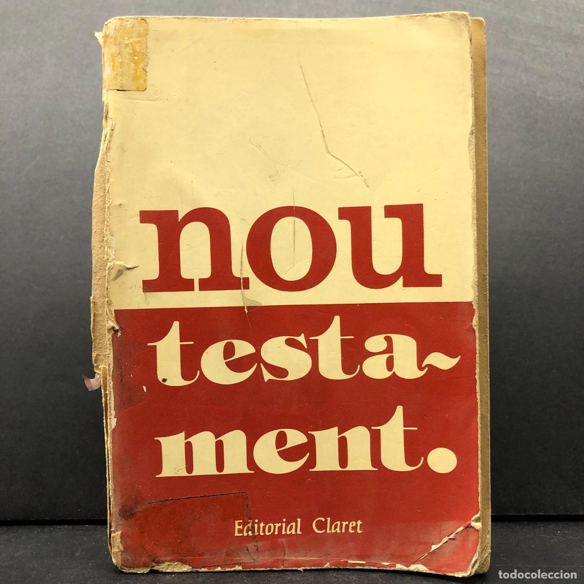 Libros de segunda mano: SAGRADA BIBLIA - NOU TESTAMENT - EDITORIAL CLARET - 1980 / 5174