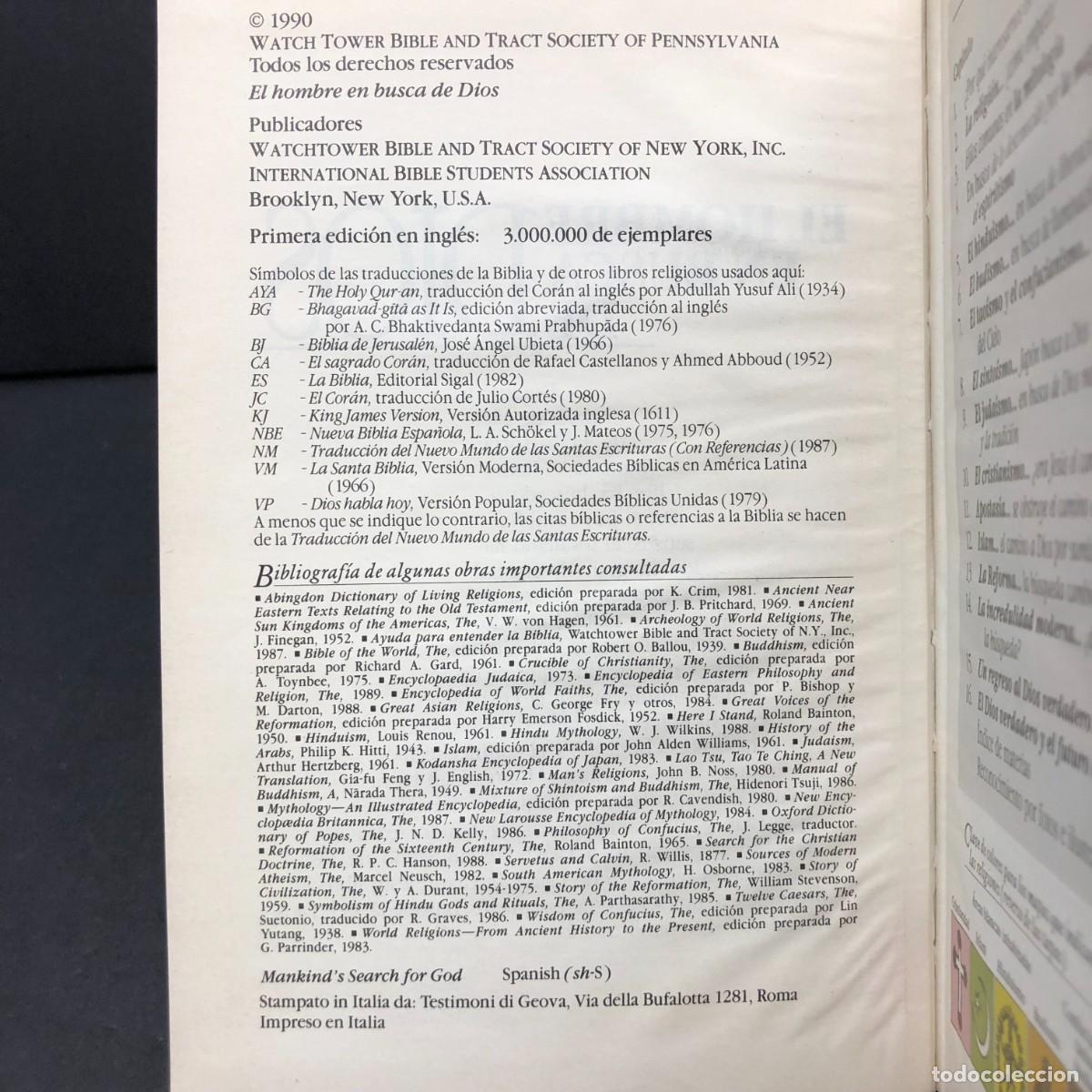 Libros de segunda mano: EL HOMBRE EN BUSCA DE DIOS / 5183 - Foto 4