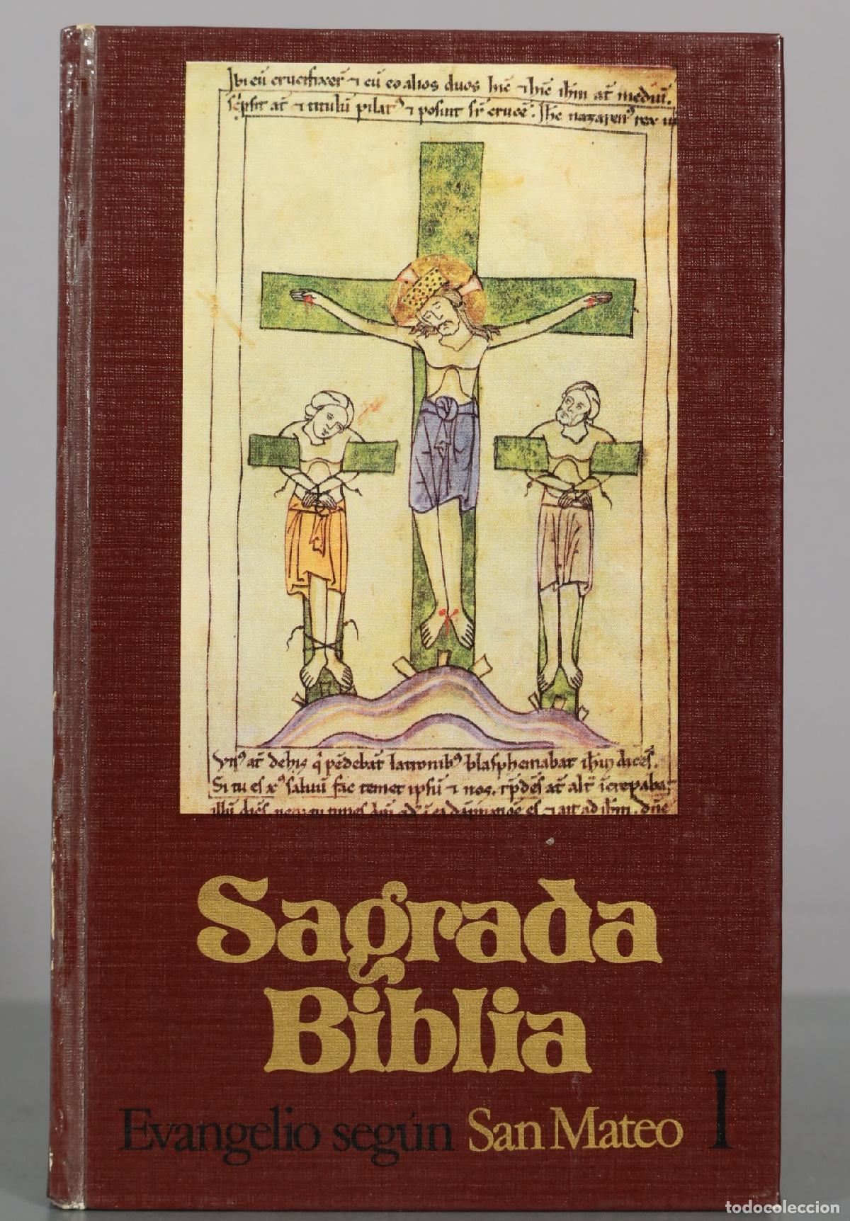 Libros de segunda mano: Sagrada Biblia - Tomo I: Evangelio seg&uacute;n San Mateo - Ediciones Universidad de Navarra