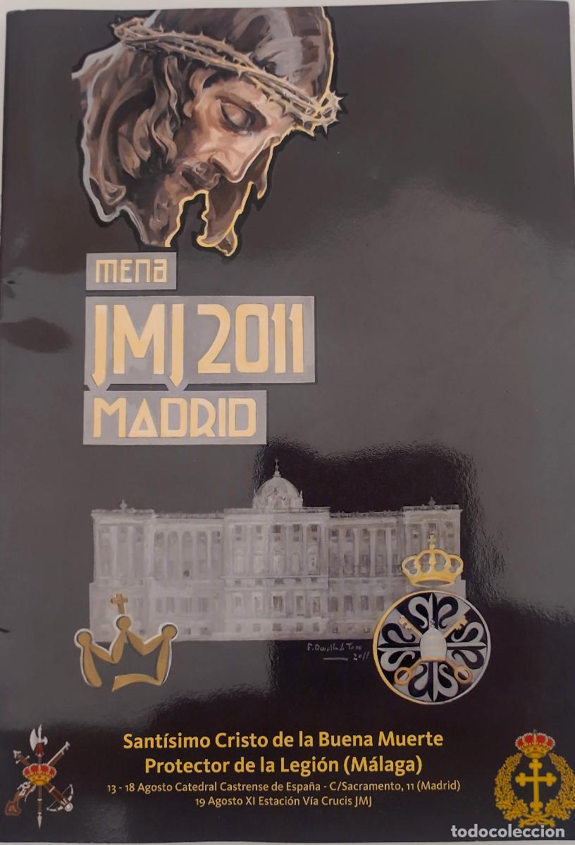 Libros de segunda mano: Librito Cristo de Mena (M&aacute;laga), editado para la JMJ Madrid 2011