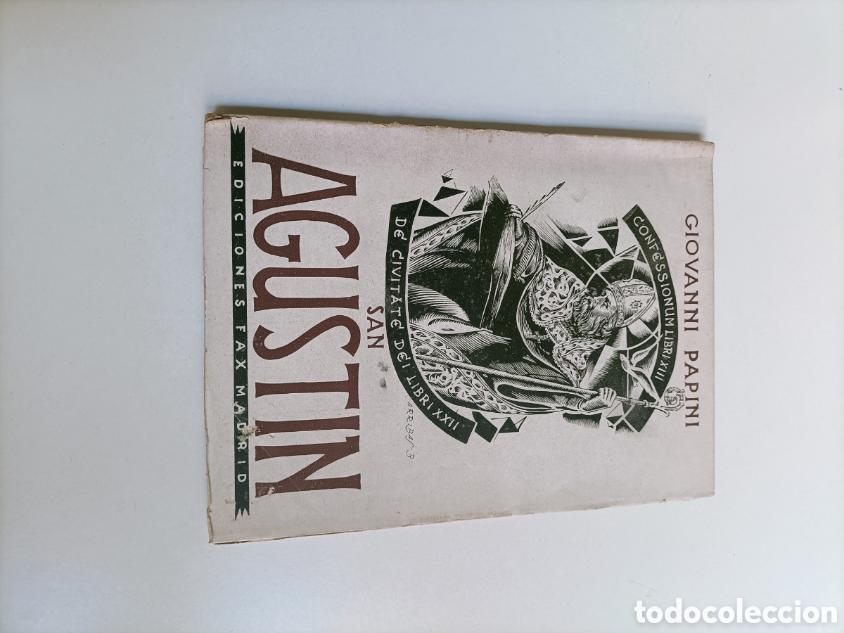 Libros de segunda mano: San Agust&iacute;n Giovanni Papini&ntilde;