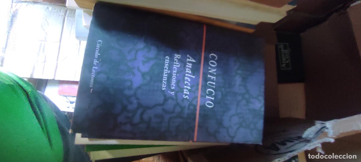 Libros de segunda mano: CONFUCIO ANALECTAS REFLEXIONES Y ENSE&Ntilde;ANZAS